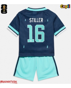 Germania Angelo Stiller #16 Echipament de Fotbal Replică Mondial 2026 Copii Deplasare (+ Șorturi)